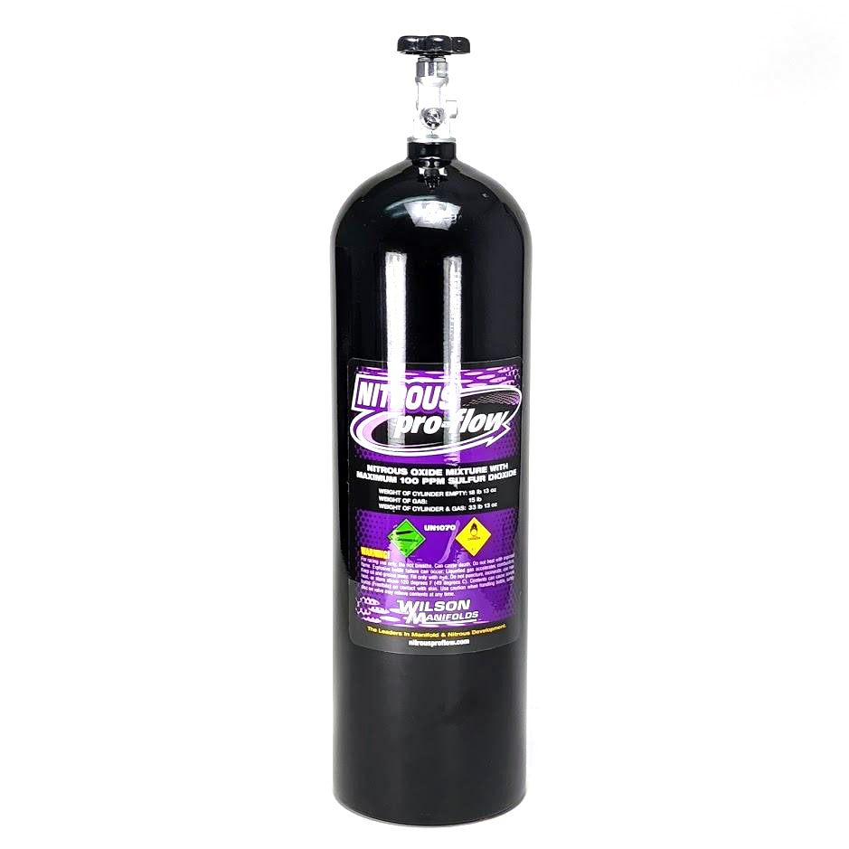 Nitrous ProFlow 15lb Bottle – Wilson Manifolds