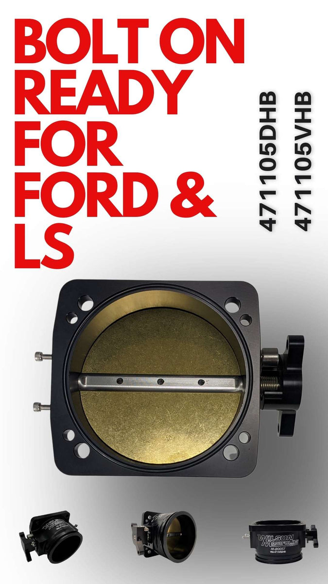 HI-BOOST 105mm V-Band Throttle Body | Throttle Body | Wilson Manifolds