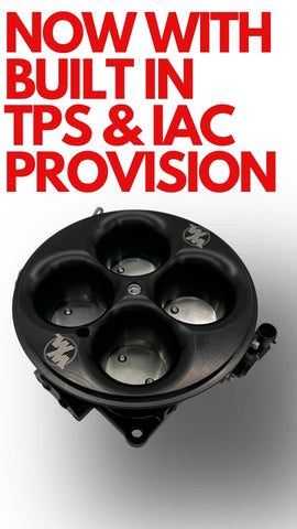 4500 Dominator Throttle Body - 2.55" Bore - 2400CFM with TPS  and IAC provision