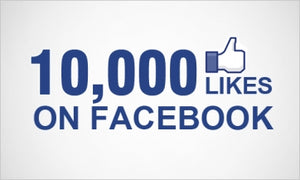 10,000 FACEBOOK "LIKES" & T-SHIRT GIVEAWAYS