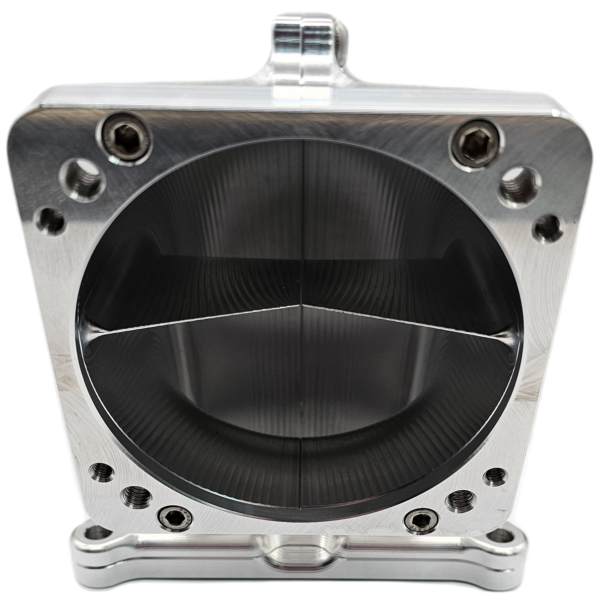 Wilson Manifolds 95-105mm 4150 Billet Elbow w/ Divider
