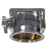 HI-BOOST 105mm Billet V-Band Throttle Body LS / FORD Pattern - Silver