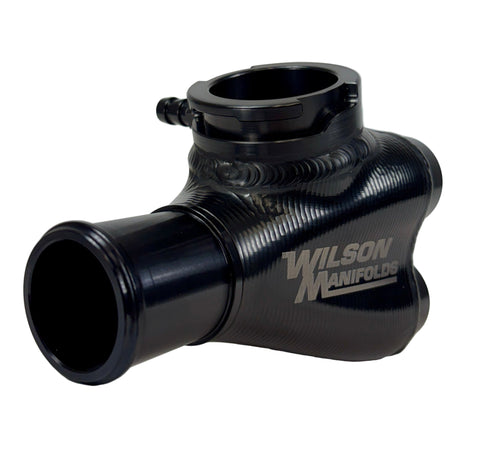 BILLET COOLANT MANIFOLD with Rdiator Cap 1.50" Hose Barb