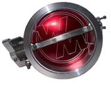 HI-BOOST 123mm Billet V-Band Throttle Body - Silver