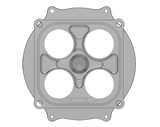 4500 PROSTOCK THROTTLE BODY - 2.25" BORE WITH TPS AND IAC PROVISION