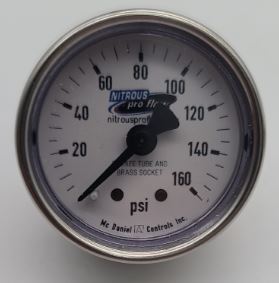 Fuel Pressure Gauge 0-160 PSI