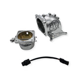 90mm Throttle Body + 4150 Side/Side Billet Elbow Combo