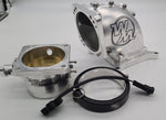 105mm Throttle Body + 4150 Side/Side Billet Elbow Combo D-BAND