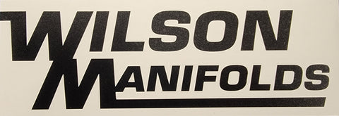 Wilson Manifolds Vinyl Sticker